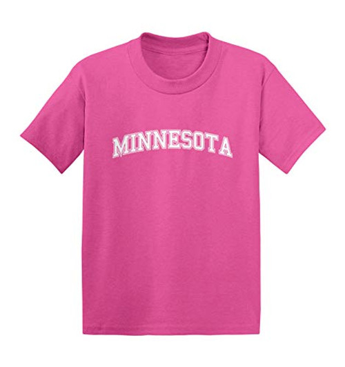 Haase Unlimited Minnesota - State Proud Strong Pride Infant Toddler Cotton Jersey T-Shirt Pink 5T Haase Unlimited Minnesota - State Proud Strong Pride Infant Toddler Cotton Jersey T-Shirt Pink 5T