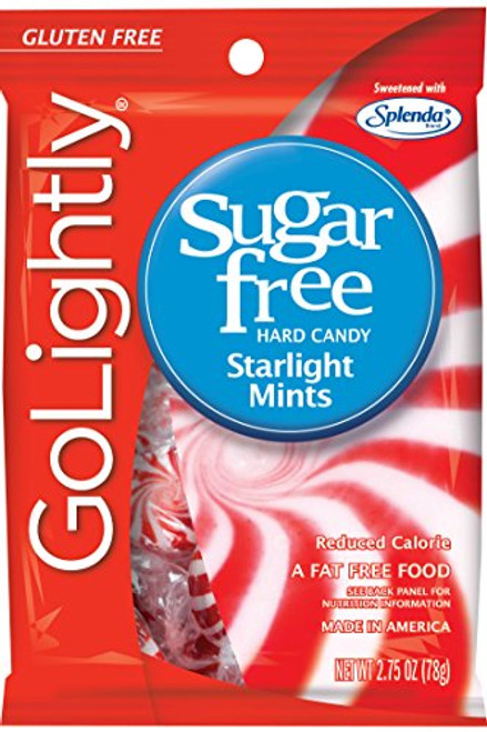 Go Lightly Starlight Mints Sugar Free Hard Candy 2.75 Ounce Pack of 12 Go Lightly Starlight Mints Sugar Free Hard Candy 2.75 Ounce Pack of 12