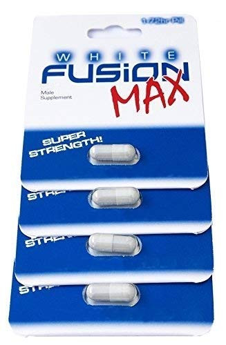 Whitefusion Male Performance Supplement and Testosterone Booster - New!  4 Capsules