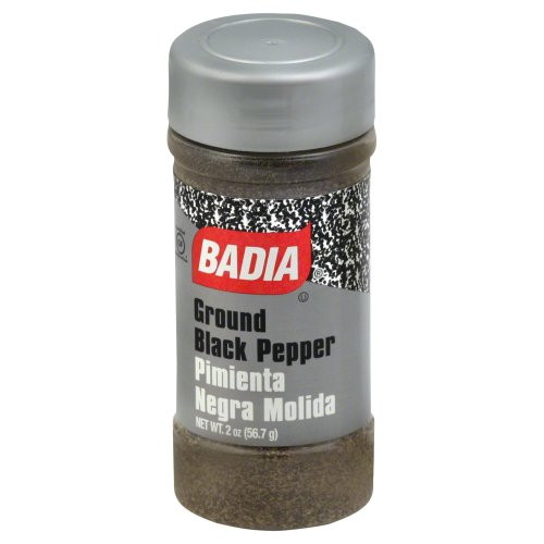 Badia Black Pepper Ground 2 OZ Pack of 2 Badia Black Pepper Ground 2 OZ Pack of 2