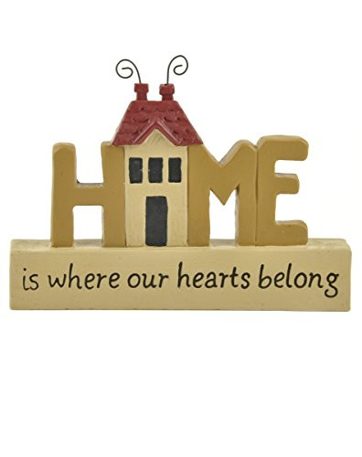 Blossom Bucket  inchHome Where Heart Belongs  on Block Decor