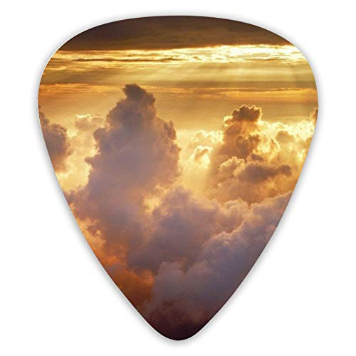 Guitar Bass Picks Grip for electric guitar acoustic guitar Ukulele mandolin Medium Cloud Sun Sky 12 Pack Guitar Bass Picks Grip for electric guitar acoustic guitar Ukulele mandolin Medium Cloud Sun Sky 12 Pack