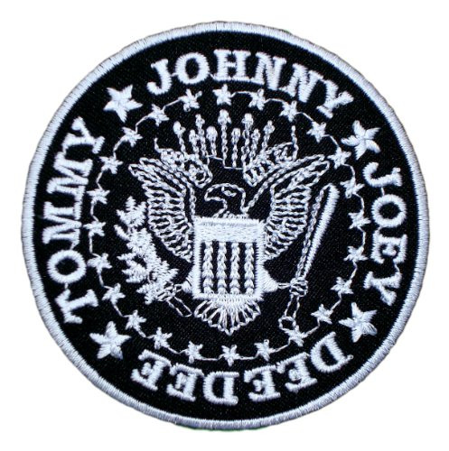 Ramones Punk Rock Band T Shirts Emblem Mr19 Iron on Patches