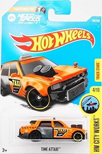 Hot Wheels 2017 HW City Works Need for Speed Time Attaxi 168/365, Orange