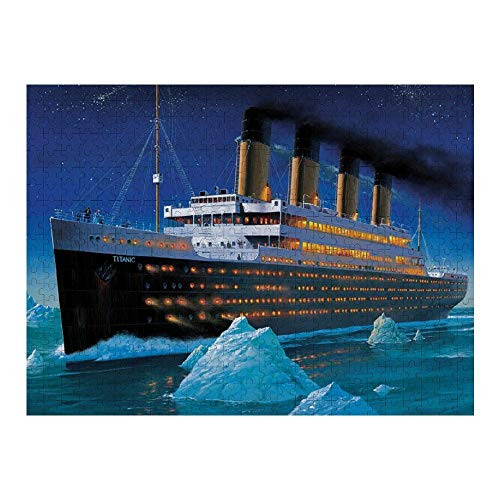 500 Piece Wooden Jigsaw Puzzle Titanic on Sea Jigsaw Puzzles Fun Game Toys Birthday Gifts Without Frame 500 Piece Wooden Jigsaw Puzzle Titanic on Sea Jigsaw Puzzles Fun Game Toys Birthday Gifts Without Frame