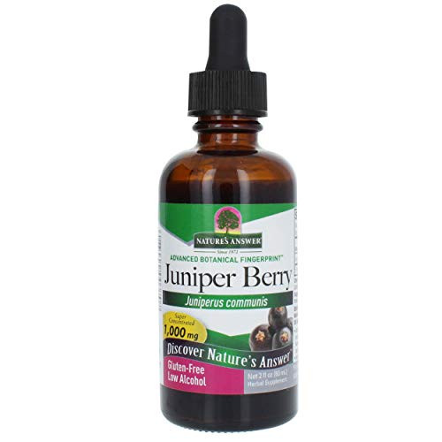 Nature s Answer Juniper Berry Supplement with Organic Alcohol 2-Fluid Ounces Urinary Tract Support Promotes Healthy Kidneys Nature s Answer Juniper Berry Supplement with Organic Alcohol 2-Fluid Ounces Urinary Tract Support Promotes Healthy Kidneys