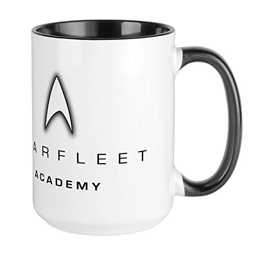 CafePress Star Trek  Starfleet Academy Large Mug Coffee Mug  Large 15 oz. White Coffee Cup