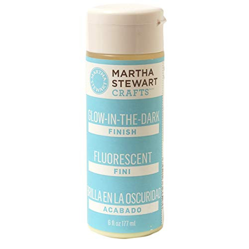 Martha Stewart Crafts Martha Stewart Glow-in-The-Dark Finish  6 Ounces Paint  6 oz