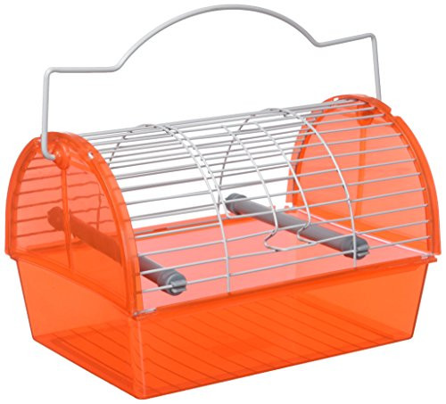 Penn-Plax Carrier for Small Animals  and  Birds - Small- Colors may vary