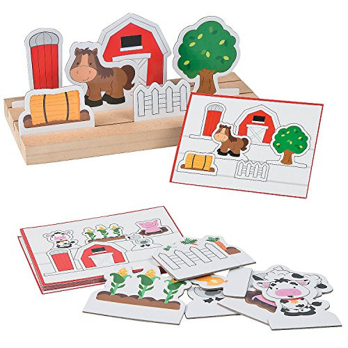 Fun Express Following Directions Farm Game - 1 Piece - Educational and Learning Activities for Kids Fun Express Following Directions Farm Game - 1 Piece - Educational and Learning Activities for Kids