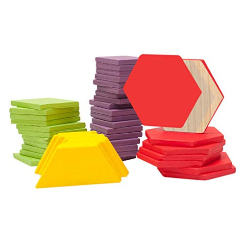 TOYANDONA Wooden Tangram Blocks Wooden Building Blocks Colorful Shape Sorter Baby Toddler Kids Early Educational Toys TOYANDONA Wooden Tangram Blocks Wooden Building Blocks Colorful Shape Sorter Baby Toddler Kids Early Educational Toys