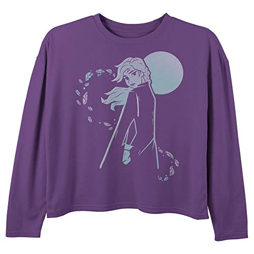 Disney Girls  T-Shirt  Purple  Medium