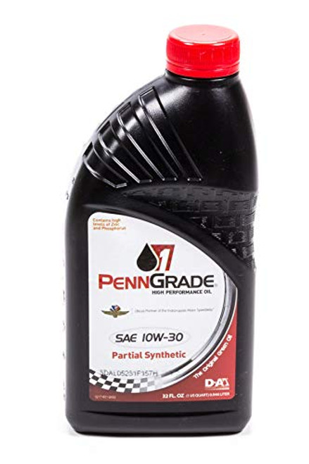 PennGrade Motor Oil 71505 10w30 Racing Oil 1 QtPartial Synthetic 32. Fluid_Ounces PennGrade Motor Oil 71505 10w30 Racing Oil 1 QtPartial Synthetic 32. Fluid_Ounces