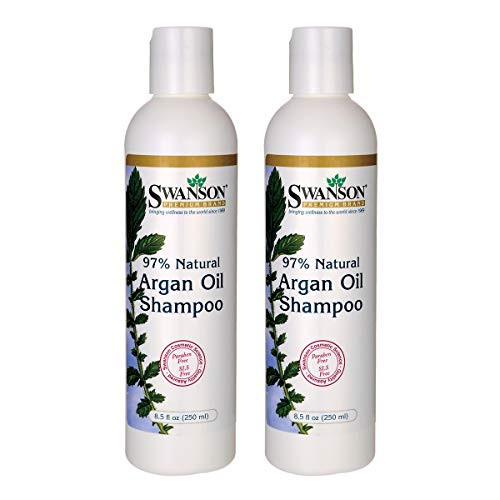 Swanson Argan Oil Shampoo 8.5 fl Ounce  250 ml  Liquid  2 Pack