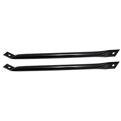 Eckler s Premier Quality Products 33182782 Camaro Fender To Radiator Support Brace Bars Black