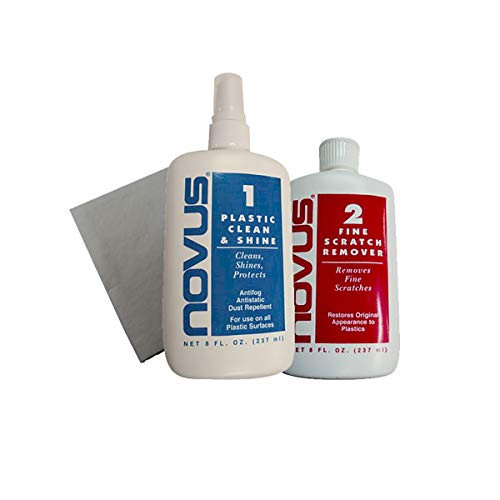 Novus 1 and 2-8 Ounce Polish and Fine Scratch Remover and Cloth Novus 1 and 2-8 Ounce Polish and Fine Scratch Remover and Cloth