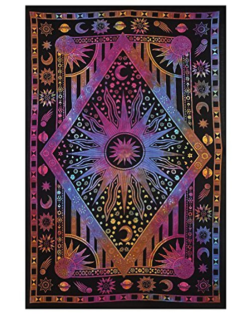 Twin Blue Tie Dye Purple Burning Sun Tapestry Celestial Sun Moon Planet Bohemian Tapestry Wall Hanging Boho Tapestry Hippie Hippy Beach Coverlet Curtain Tapestry Twin Blue Tie Dye Purple Burning Sun Tapestry Celestial Sun Moon Planet Bohemian Tapestry Wall Hanging Boho Tapestry Hippie Hippy Beach Coverlet Curtain Tapestry