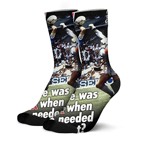 Hand Of God Newspaper Feel Maradona Classics 10 Soccer Crew Socks Ultimate Soccer Fan Gift Men Novelty Socks Adult Socks