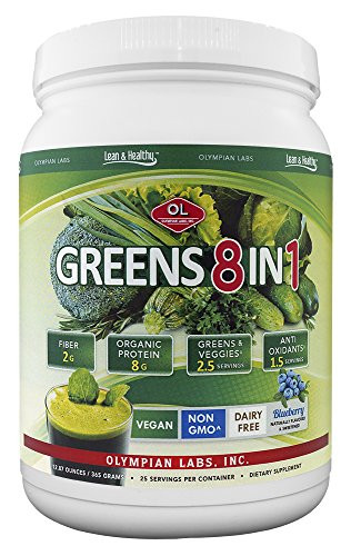 Olympian Lab Greens Protein 8 In 1  388 Gram