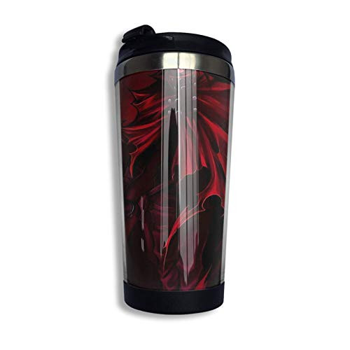Vincent Valentine Travel Mug Coffee Cup Stainless Steel Vacuum Insulated Tumbler 13.5 Oz