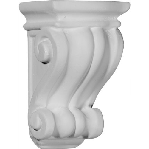 Ekena Millwork COR03X03X06CO 3 1/8-Inch W x 3-Inch D x 5 1/4-Inch H Traditional Cole Pilaster Corbel