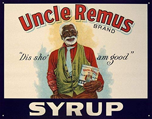 20x30Cm 8x12Inch  Uncle Remus Chic Metal Sign Classic Vintage Look Sign Plaque For Shops All Kinds Of Individual Character Places Or Home Decoration