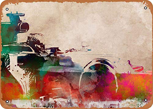 20x30Cm 8x12Inch  Formula 2 Classic Metal Tin Sign Retro Vintage Look Sign Plaque For Rec Rooms All Kinds Of Individual Character Places Or Home Decoration