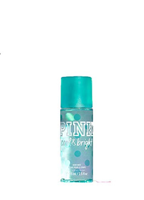Victoria s Secret Pink Cool  and  Bright Body Mist Travel Size 75 ml   2.5 fl oz.