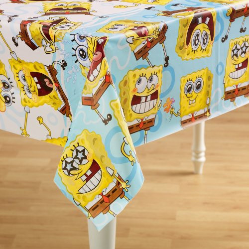 Spongebob Classic Plastic Tablecover 54x96
