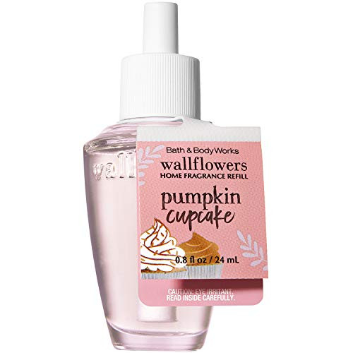 Bath and Body Works Pumpkin Cupcake Wallflowers Home Fragrance Refill 0.8 Fluid Ounce 2018 Fall Edition Bath and Body Works Pumpkin Cupcake Wallflowers Home Fragrance Refill 0.8 Fluid Ounce 2018 Fall Edition