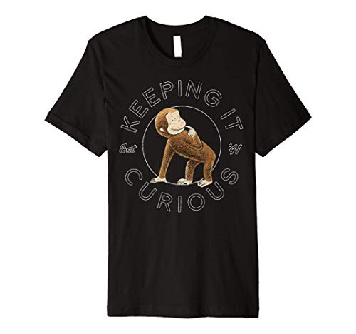 Curious George Keeping It Curious Premium T-Shirt
