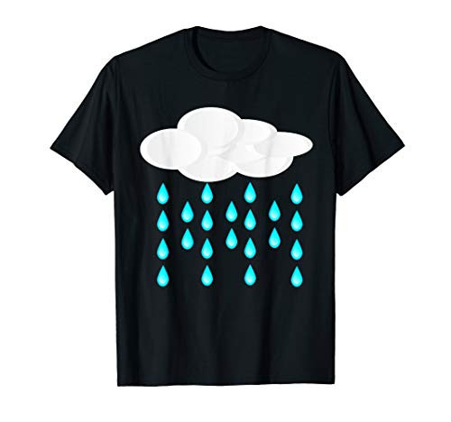 Rain Cloud Costume T-Shirt Shower Rainbow Sun Thunder T-Shirt