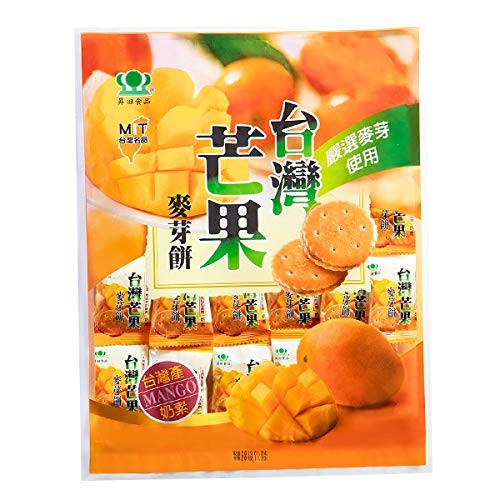 Shengtian  Mango  Malt Cake Biscuits 500 g Taiwan Snack1pcs  plus????Sun Moon Lake Black Tea 1 pcs