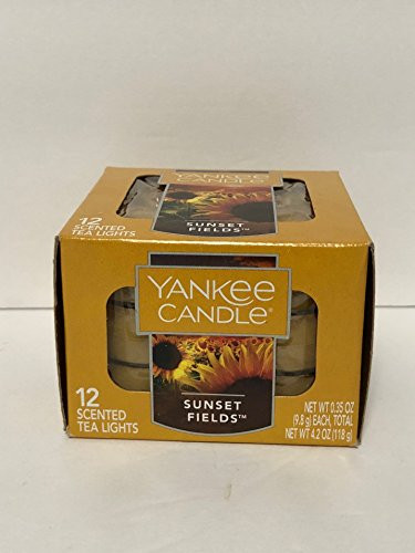 Yankee Candle Sunset Fields 12 Tea Lights