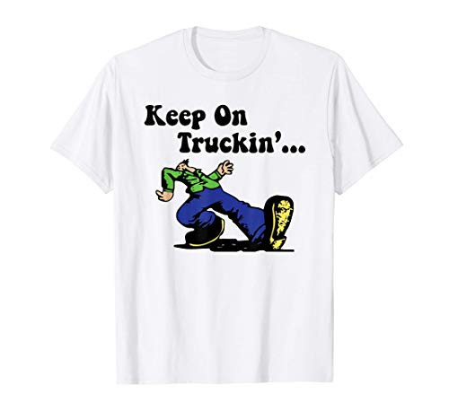 Good Vibes Vintage Keep on Truckin  1970 s T-Shirt