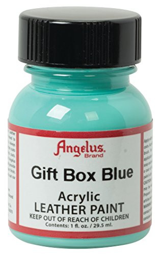 Angelus Acrylic Leather Paint, Gift Box Black, 1 oz.
