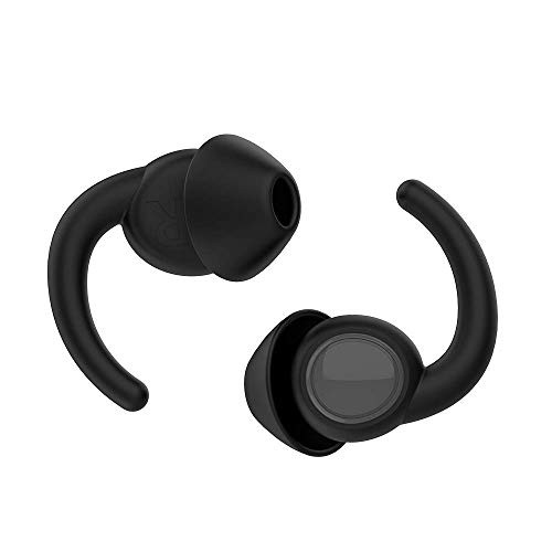 WUTAN Ear Plugs for Sleeping Noise Reduction Ear Plugs 2 Pairs Comfortable Silicone Ear Plug Sound Blocking Earplugs for Sleep Snoring Swimming Concert Musician Construction Shooting  earconcertblack