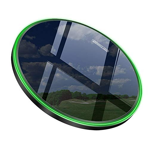 SCCVEE Wireless Charger Qi 20W Max Fast Wireless Charging Pad Compatible with Samsung S20  S20 fe Note20.Google Pixel 4 LG and More 20W-01