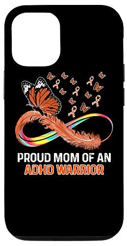 iPhone 12 12 Pro ADHD Awareness Treating Attention Deficit Warrior Survivor Case