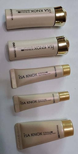 ISA KNOX  TE RVINA LX regenerating Skin Care travel 5items   Placenta nourishes Korean Cosmetics