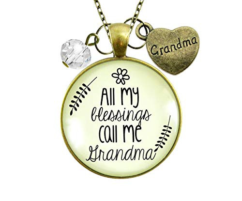 Gutsy Goodness 36 inch Grandma Necklace All My Blessings Grandmother Gift Jewelry Gutsy Goodness 36 inch Grandma Necklace All My Blessings Grandmother Gift Jewelry