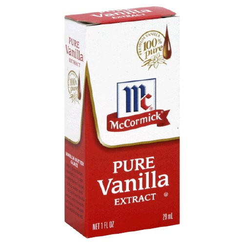 McCormick Pure Vanilla Extract 1 oz  4 pack