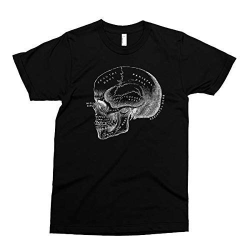 Anatomy Tshirt  Anatomical Skull T shirt  Graphic Tee  Printed on soft ringspun cotton