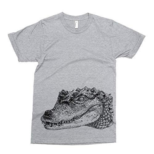 Crocodile Tshirt  Reptile T shirt  African  Australian Animal Graphic Tee  Printed on soft ringspun cotton  Women s Jr. Fit