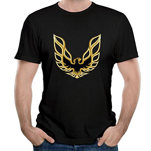 HJST Men s Trans Am Firebird Logo Cotton Plus T-Shirt Tees HJST Men s Trans Am Firebird Logo Cotton Plus T-Shirt Tees