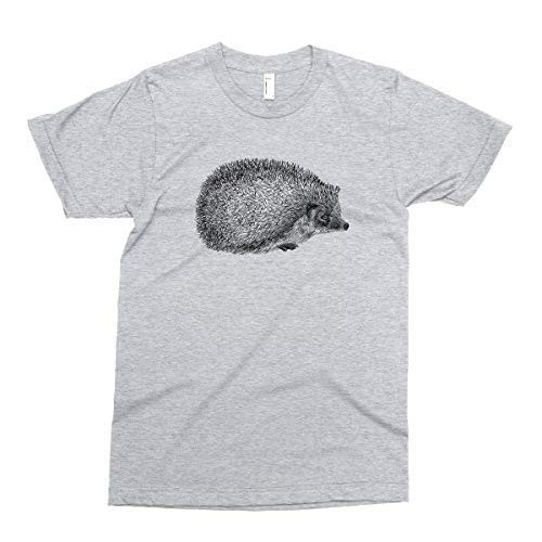 Hedgehog Tshirt  Funny T shirt  Graphic Tee  Printed on soft ringspun cotton