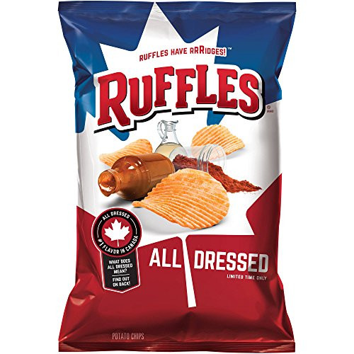Ruffles All Dressed Ridged Potato Chips  8.5 Ounce
