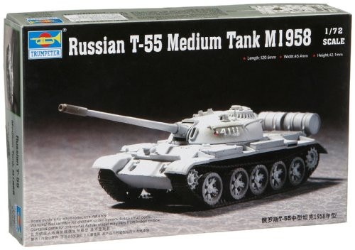 Trumpeter 1 72 Russian T55 M1958 Tank  Medium