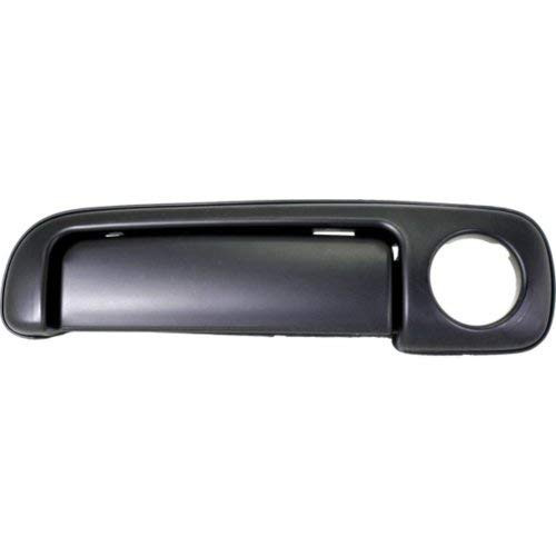 Door Handle for 96-97 Ford Thunderbird LX 3.8L Front Left Side Exterior Plastic Primed w Keyhole
