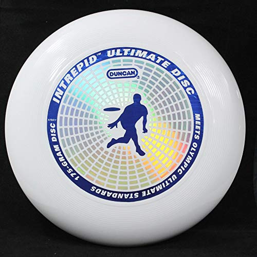 Duncan Toys The Intrepid Ultimate Competition Disc is a 175 Gram Precision Weighted Perfectly Balanced Meets Olympic Ultimate Standards  White